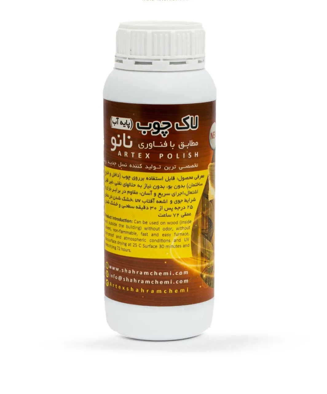 رنگ و لاک چوب نانو آرتکس ضد آب